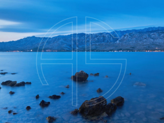 Blue hour at the sea.