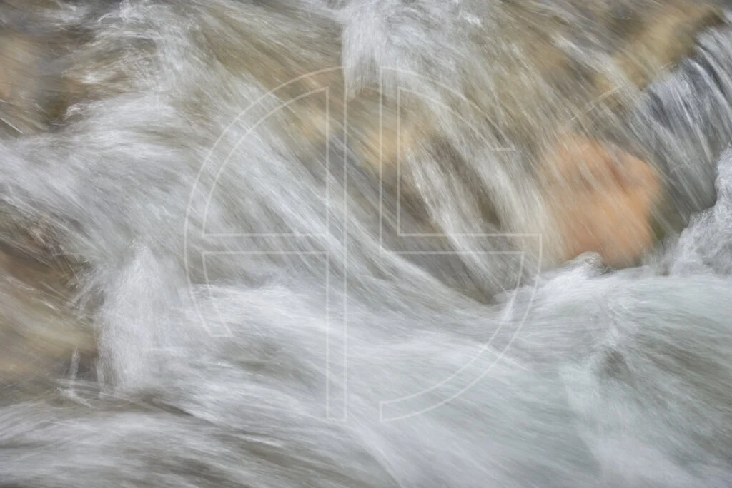 Intimate Lützel A creek from close-up.