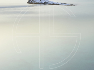 Golden evening light at the sea.