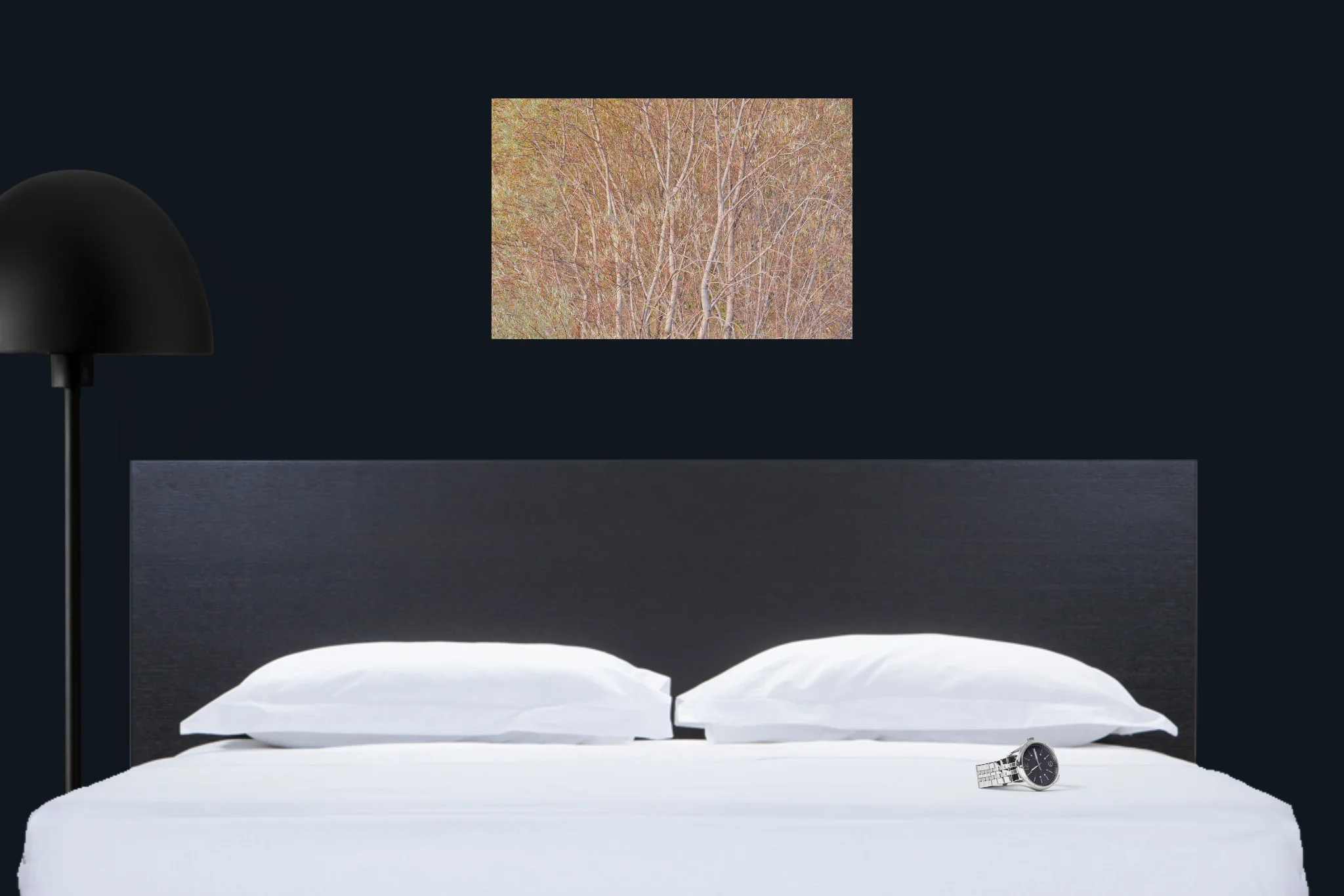 Never Left depicts a mockup