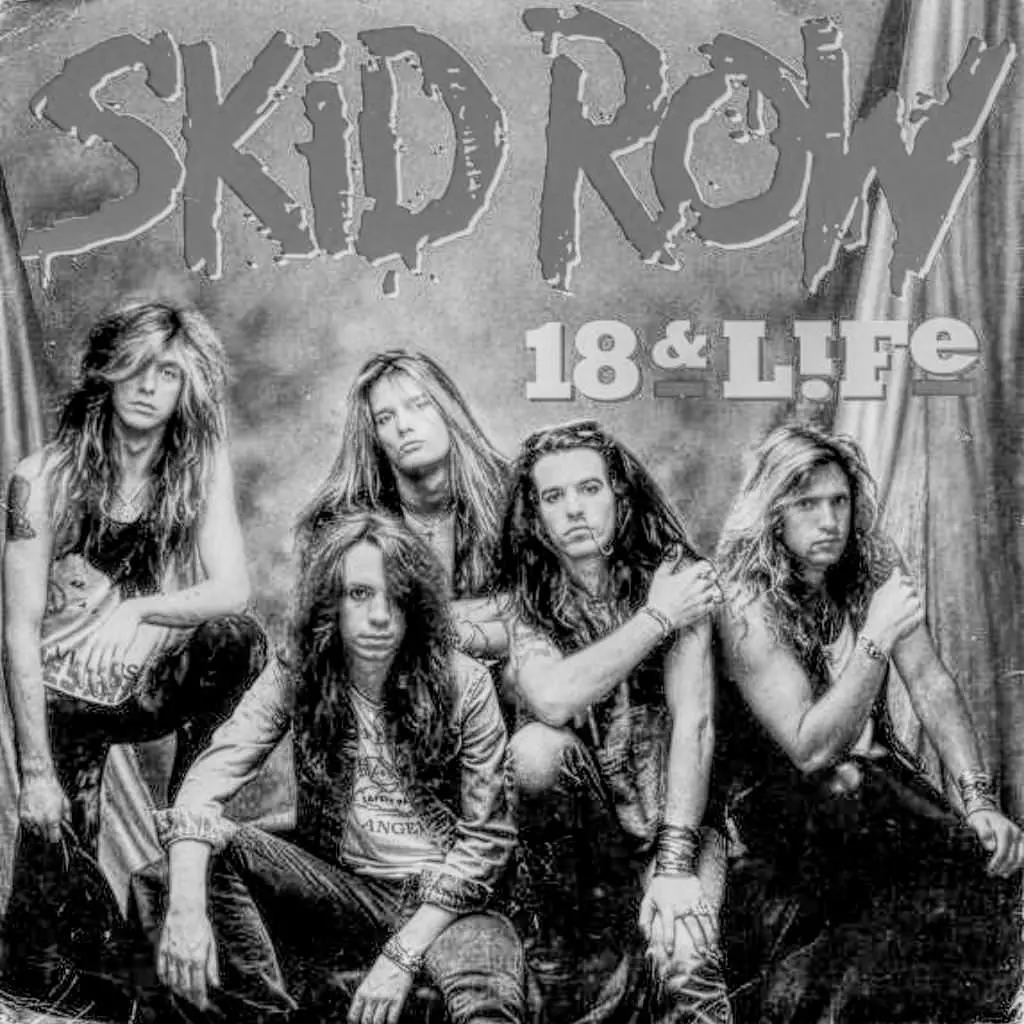 Poetry and rhymes in SKID ROW's '18 And Life'.